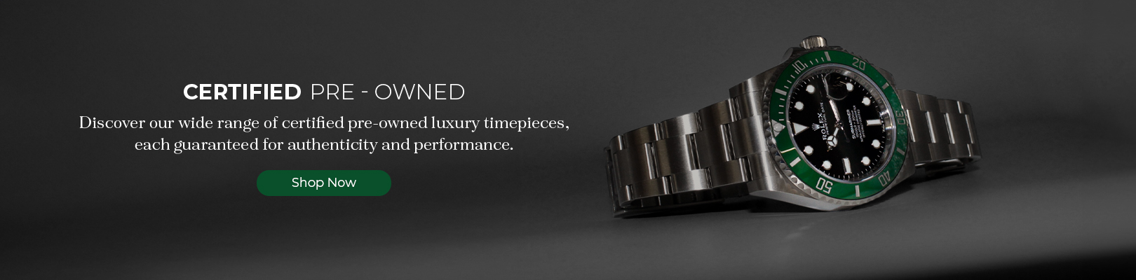 Certified Pre-Owned Watches