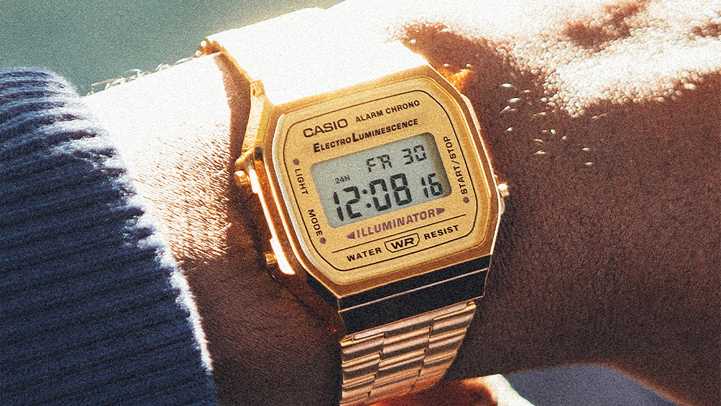 Casio 2925-W725 Mens Watch  Casio illuminator Multifunction WR100 –  Vintage Radar