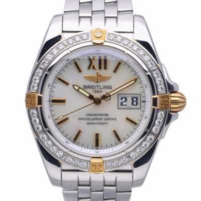 Pre-owned Breitling Galactic B49350 - Good condition - Original Papers - 14 day returns FC41893