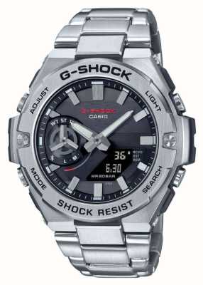 Casio G-Steel B500 Series Black Dial Solar Powered Watch GST-B500D