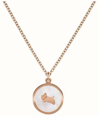 Radley Jewellery Ladies Rose Gold Plated Penny Fields Necklace RYJ2322
