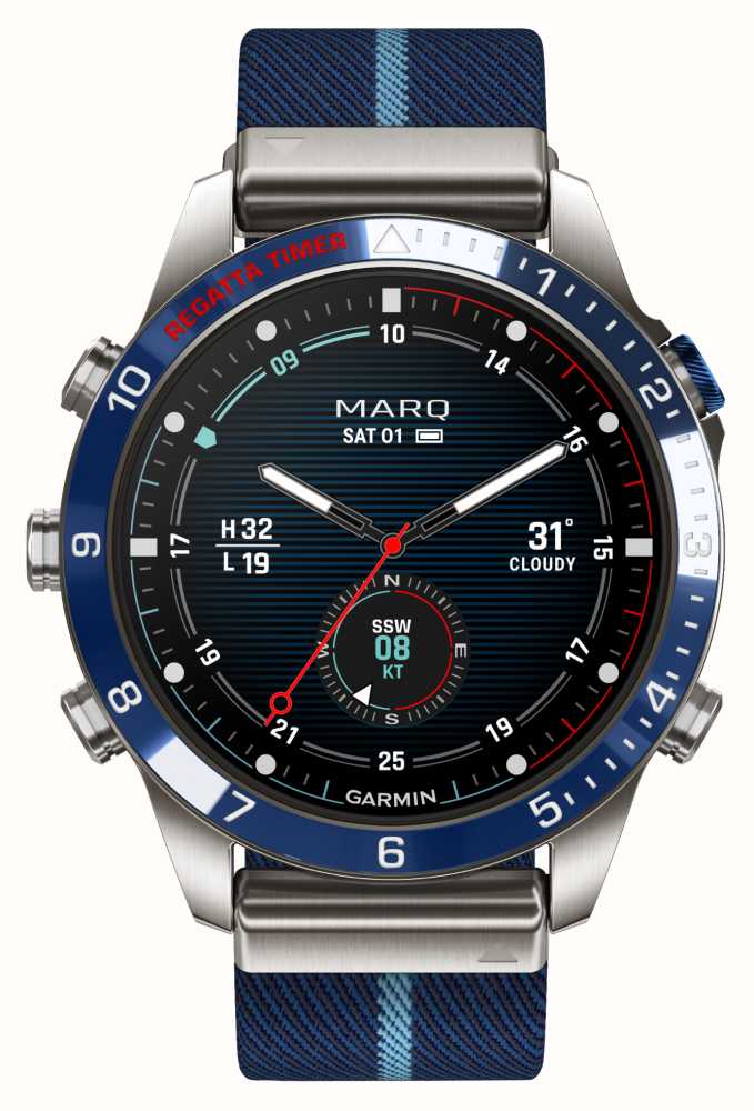 Garmin MARQ Captain (Gen 2) - Premium Tool Watch 010-02648-11