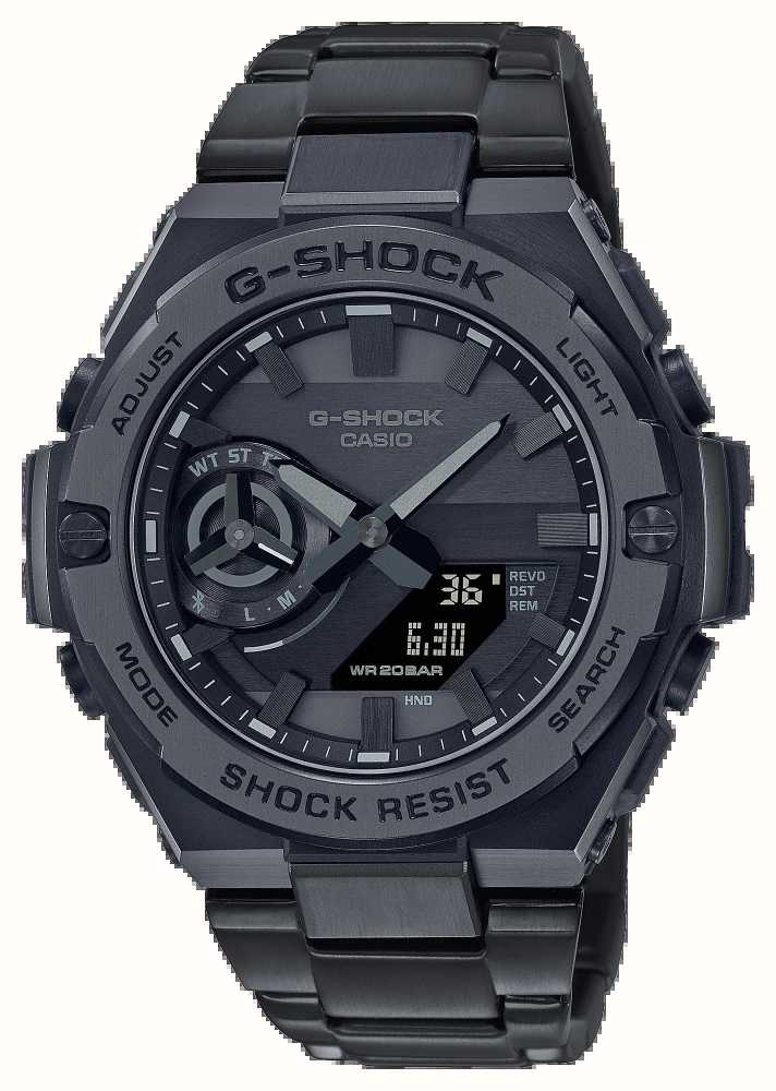 Casio G-Steel B500 Series Bluetooth Solar Black GST-B500BD-1AER