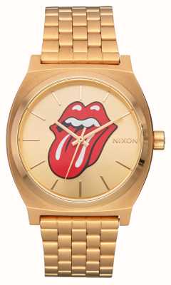 Nixon Rolling Stones Time Teller Gold-Toned Watch A1356-509-00
