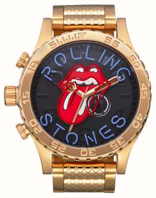 Nixon Rolling Stones 51-30 Gold/Neon Font A1355-513-00