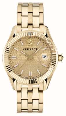 Versace GRECA TIME | Gold Dial | Gold PVD Steel Bracelet VE3K00522