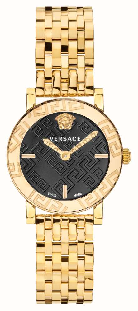 Versace Greca Blue Dial Men's Watch