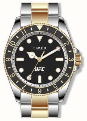 Timex x UFC Debut Black Dial / Two-Tone Stainless Steel TW2V56700