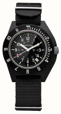 Marathon Pilot's Navigator | Date | Black Dial | Black Nato Strap WW194013BK-0104