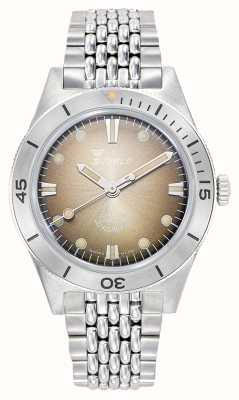 Squale Super-Squale | Sunray Brown Dial | Stainless Steel Bracelet SUPERSSBW.AC
