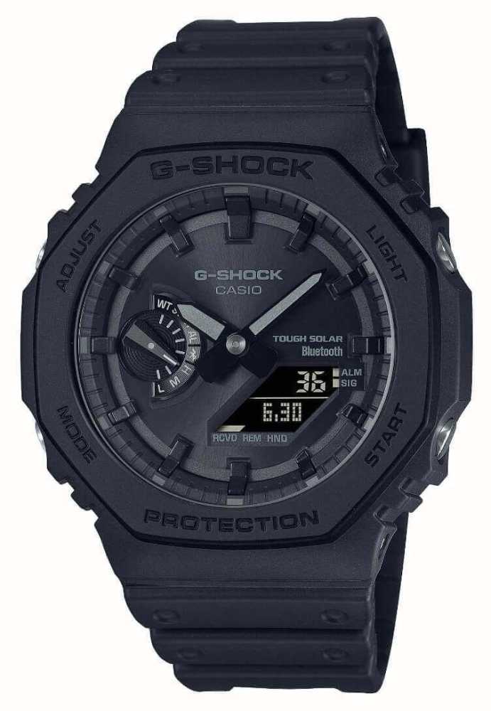 Casio G-Shock | Bluetooth | Solar 2100 Series | Black Resin Strap