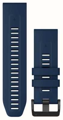 Garmin QuickFit® 26 Watch Strap Only - Captain Blue Silicone 010-13117-31