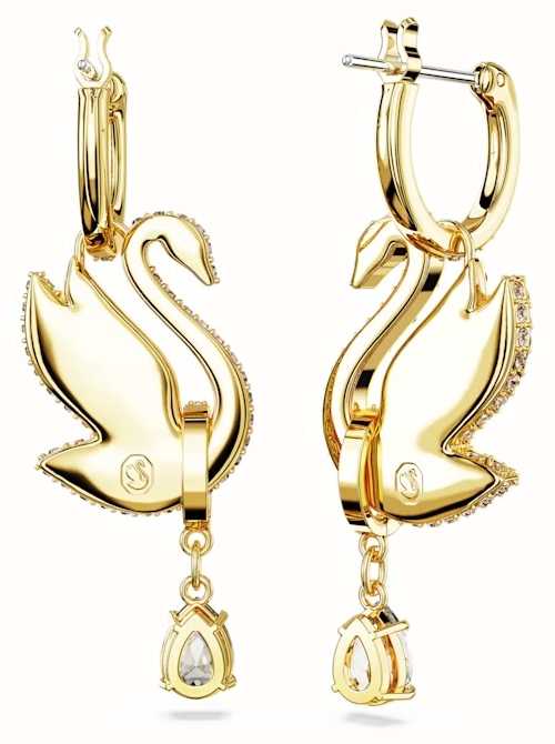 Swarovski Iconic Swan Drop Earrings