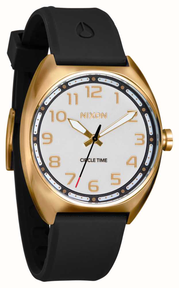 Nixon Mullet Watch Quartz Light Gold/White (10ATM) A1365-1809-00