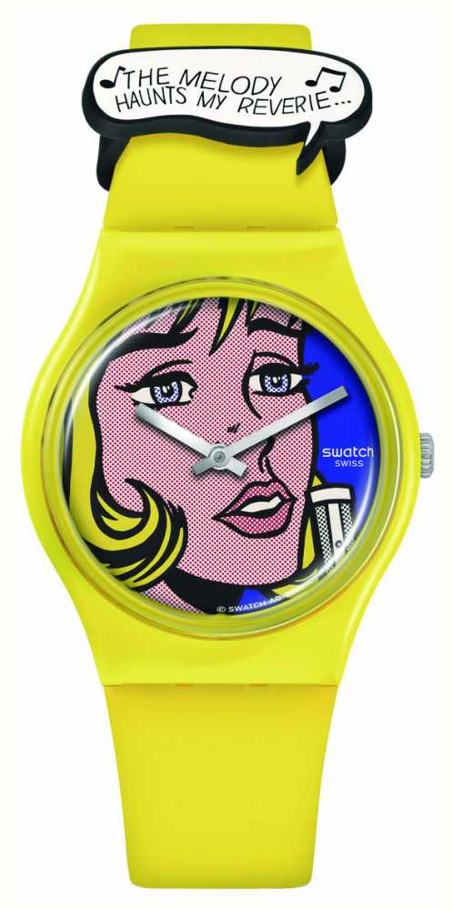 Swatch MoMA REVERIE BY ROY LICHTENSTEIN THE WATCH SO28Z117