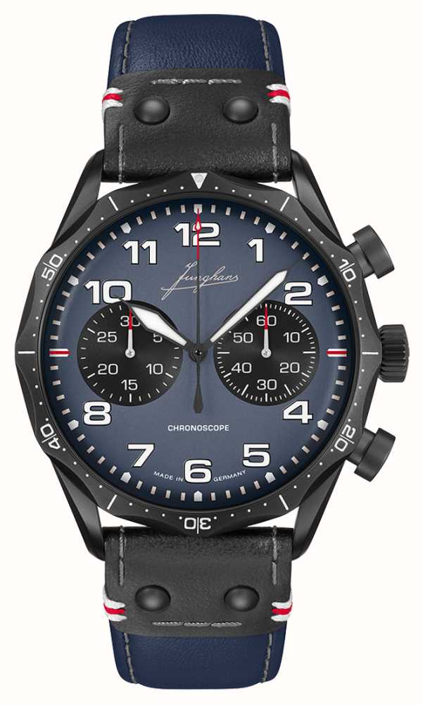 Junghans Limited Edition Meister Pilot Chronoscope Navy Blue