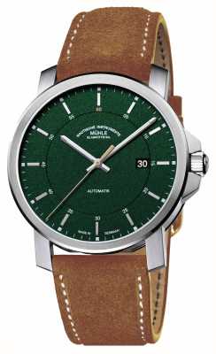 Muhle Glashutte 29er Casual 'Edition Saxony' Green Dial / Brown Leather M1-25-76-201-VB