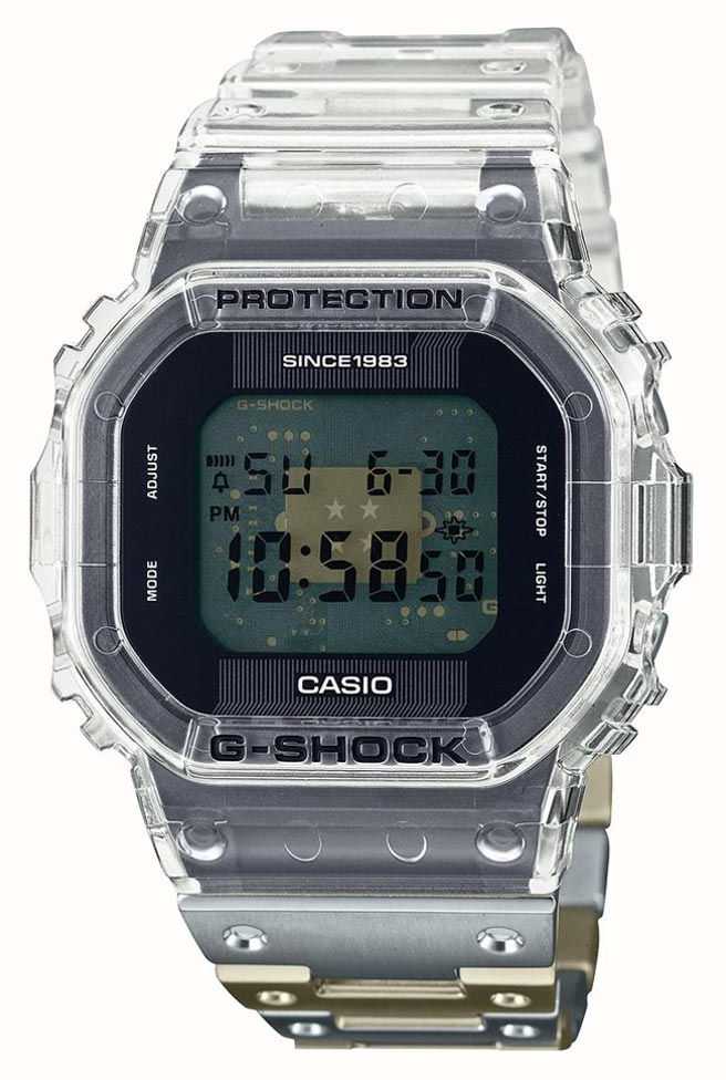 Casio G-Shock 40th Anniversary Clear Remix Series DWE-5640RX-7ER