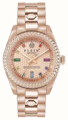 Philipp Plein QUEEN $Treet Couture Rose Gold Dial / Rose Gold PVD Steel PWDAA0821