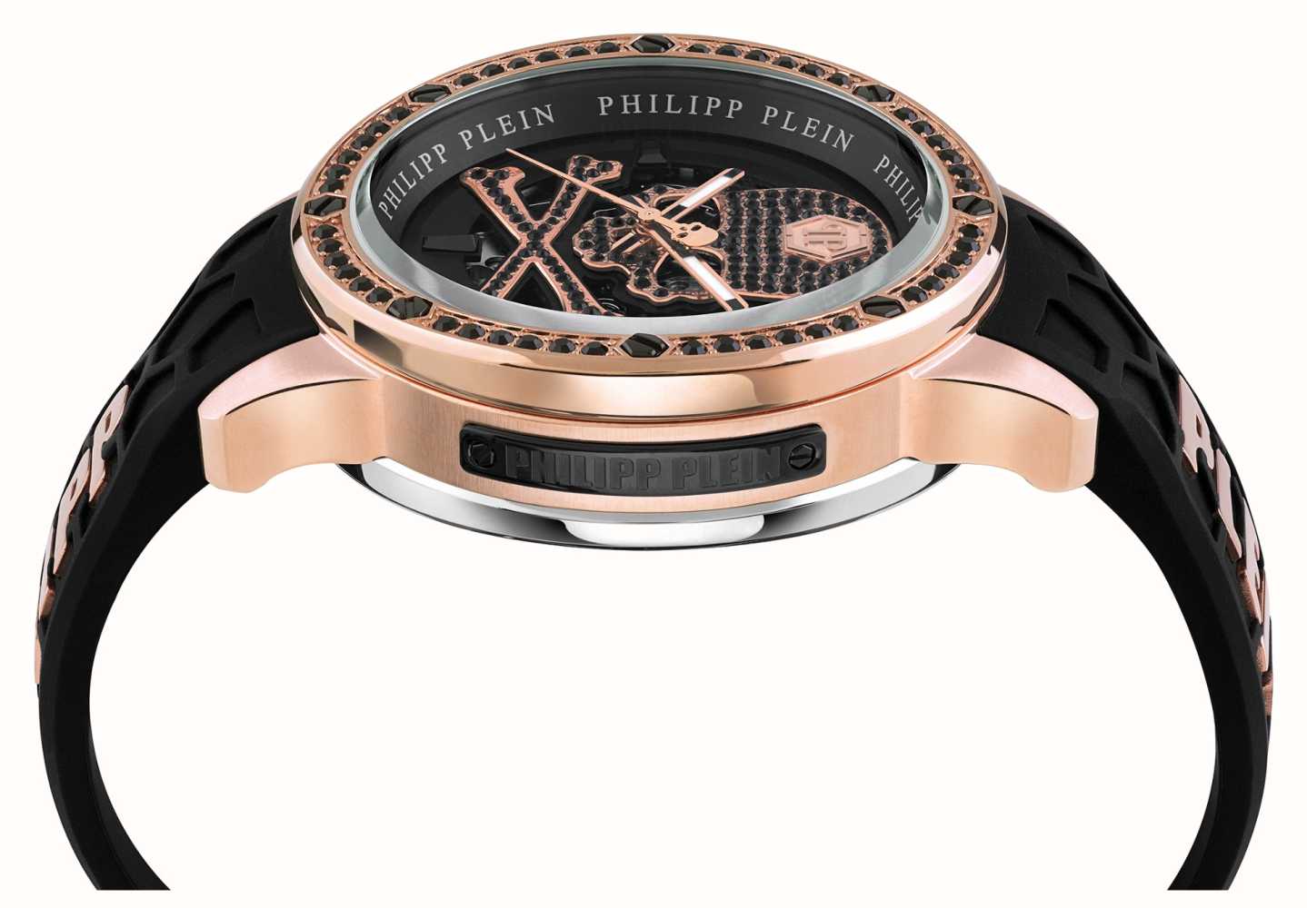 Philipp Plein PLEIN RICH HYPER $PORT / Automatic Black Dial Black Strap  PWUAA0323