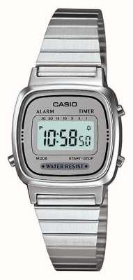 Casio Women's Classic Digital Dial / Stainless Steel Bracelet LA670WEA-7EF