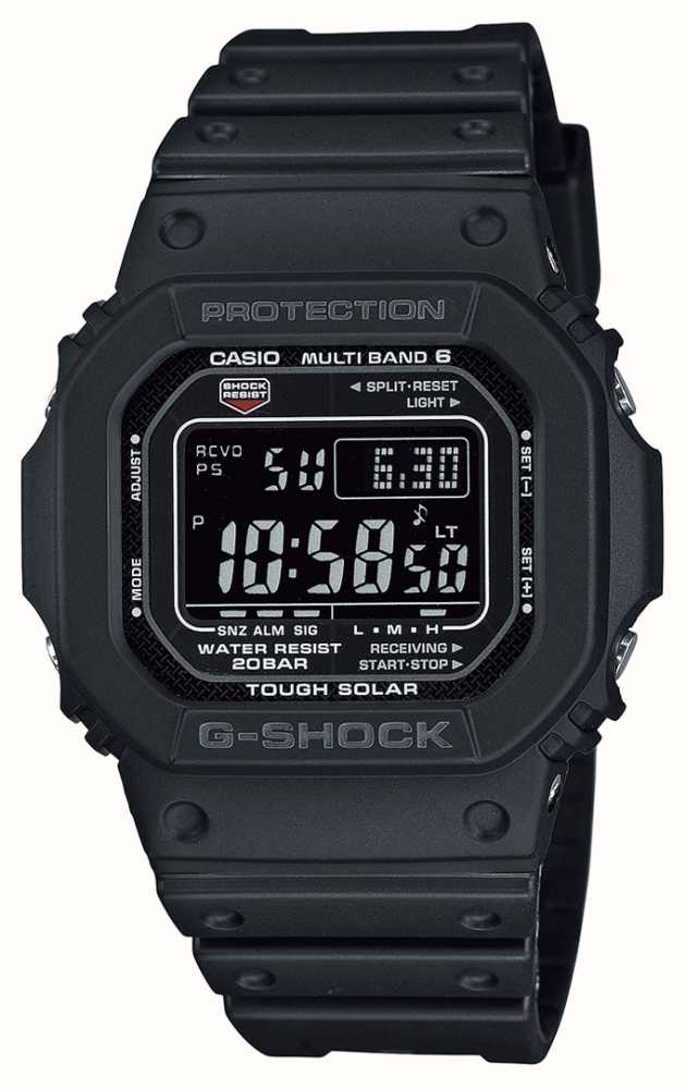 Casio G-Shock Tough Solar Digital Dial / Black Resin Strap GW-M5610U-1BER