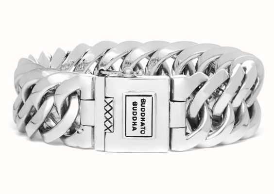 Buddha To Buddha Chain Big Bracelet Silver 080 Size F 001J010800102