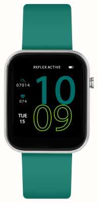 Reflex Active Series 12 Multi-Function Smartwatch (38mm) Digital Dial / Emerald Green Silicone RA12-2151