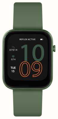 Reflex Active Series 12 Multi-Function Smartwatch (38mm) Digital Dial / Forest Green Silicone RA12-2156