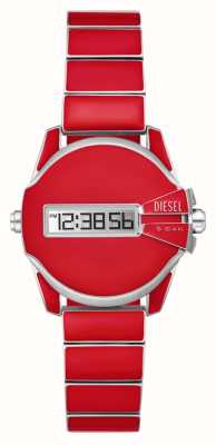 Diesel watch clearance red colour