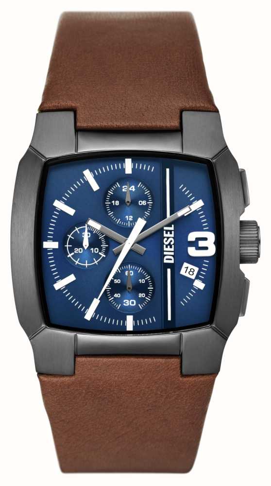 Diesel watch 2024 leather strap