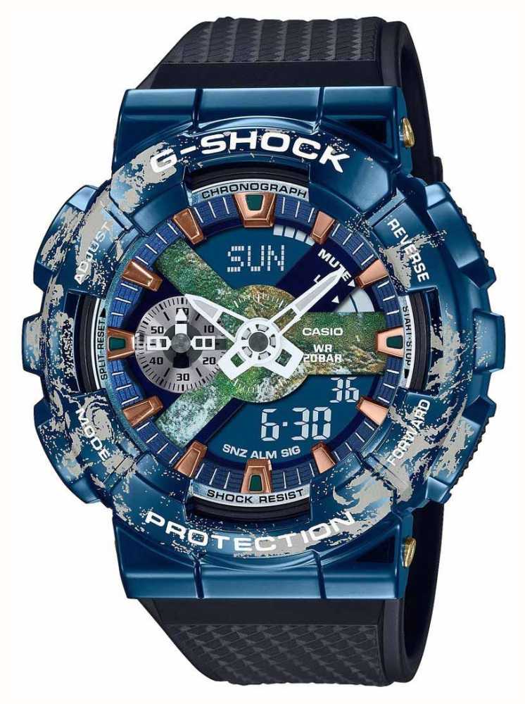 Casio G-Shock Earth Theme Limited Edition GM-110 Series GM-110EARTH-1AER