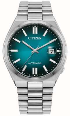 Citizen Tsoyusa Automatic (40mm) Gradient Sunray Blue Dial / Stainless Steel Bracelet NJ0151-88X