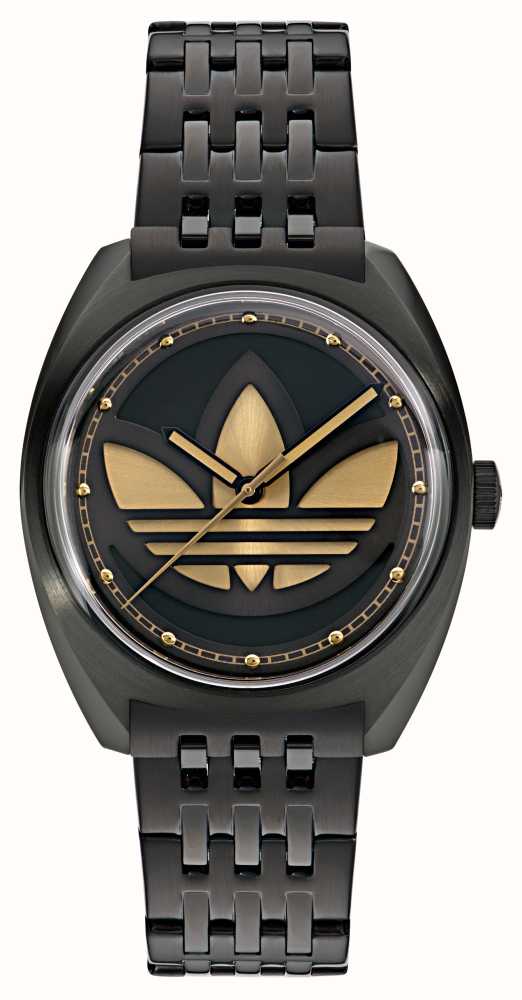 Adidas EDITION ONE Black PVD (39mm) Black Dial / Black PVD Stainless Steel  AOFH23511