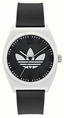 Adidas PROJECT | Logo TWO CAN Dial Black | Resin First - Green Strap Class AOST22566 Watches™