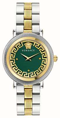 Versace GRECA TIME (41mm) Gold Dial / Gold PVD Stainless Steel VE3K00522 -  First Class Watches™ CAN