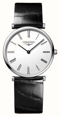 LONGINES La Grande Classique de Longines (29mm) White Dial / Black Leather L45124112