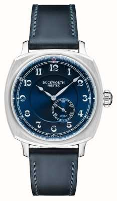 Duckworth Prestex Bolton Automatic Coronation Special Edition (39mm) Midnight Blue Dial / Blue Leather Strap D944-03-D