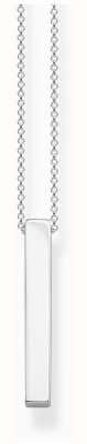 Thomas Sabo Cuboid Pendant Necklace Sterling Silver 45cm KE1907-001-21
