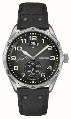 Junghans Pilot Automatic (43.3mm) Dark Grey Dial / Black Leather Strap 27/4490.00
