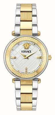 Versace REVE (35mm) Silver Dial / Two-Tone Stainless Steel Bracelet VE8B00724