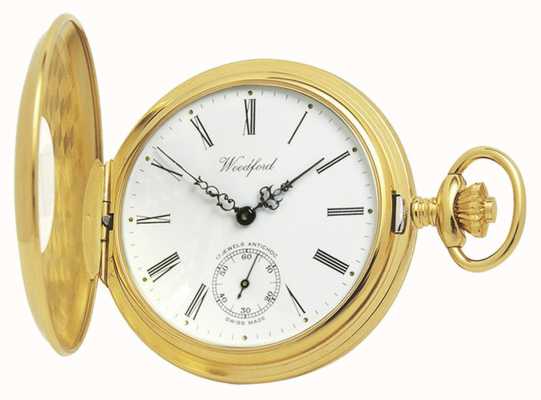 Woodford | Half Hunter | Gold Plated | Pocket Watch | 1015