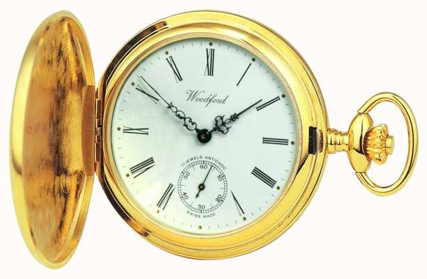 Woodford | Full Hunter | Gold Plated | Pocket Watch | 1016