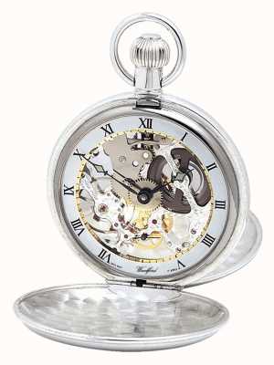 Woodford Silver Twin Lid Pocketwatch With Albert Chain 1066