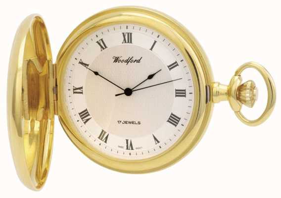 Woodford | Full Hunter | Gold Plated | Pocket Watch | 1028
