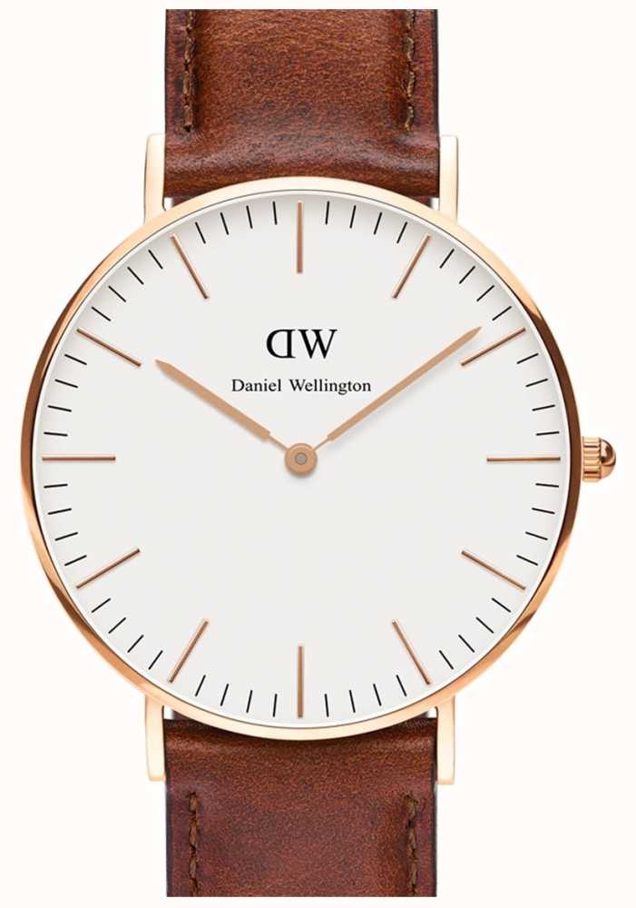 Wellington Unisex Classic Mawes 36mm Gold Brown DW00100035 - First Class Watches™ CAN