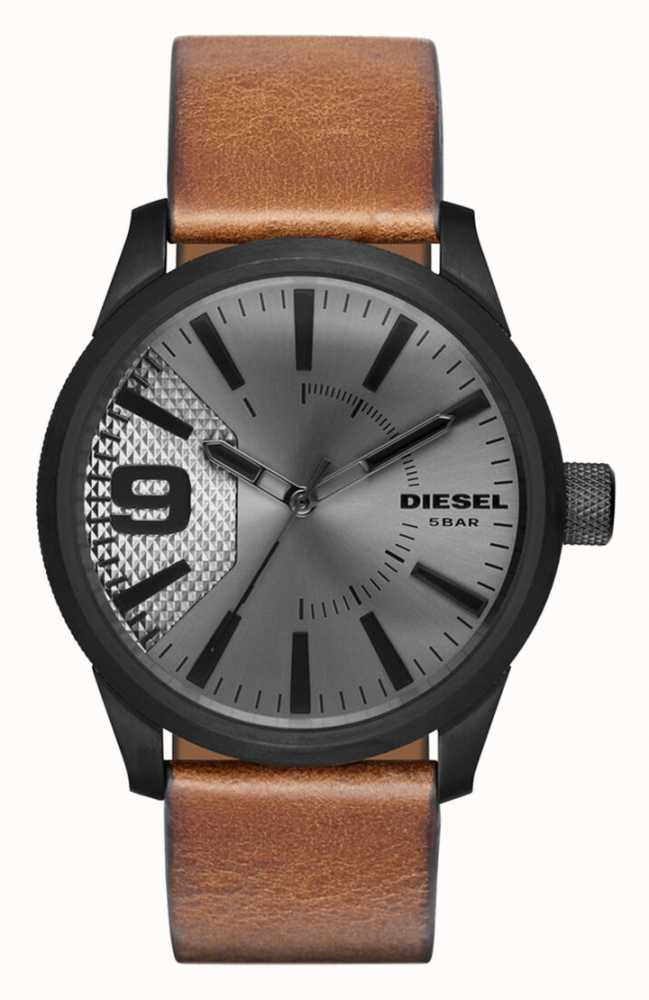 Diesel watch shop leather strap