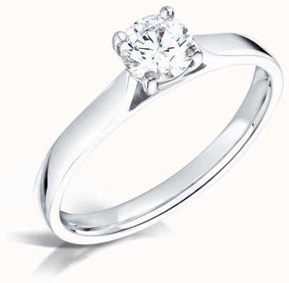 Certified Diamond 0.30ct D SI1 GIA Diamond Engagement Ring FCD28343