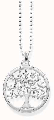 Thomas Sabo Sterling Silver Tree Necklace Pendant KE1660-001-21-L45V