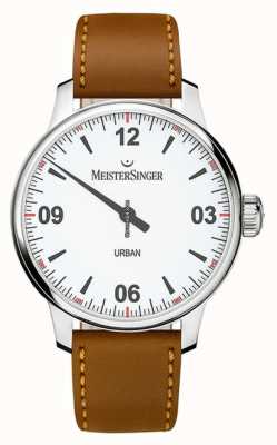 MeisterSinger Urban White Dial Opaline Silver UR901
